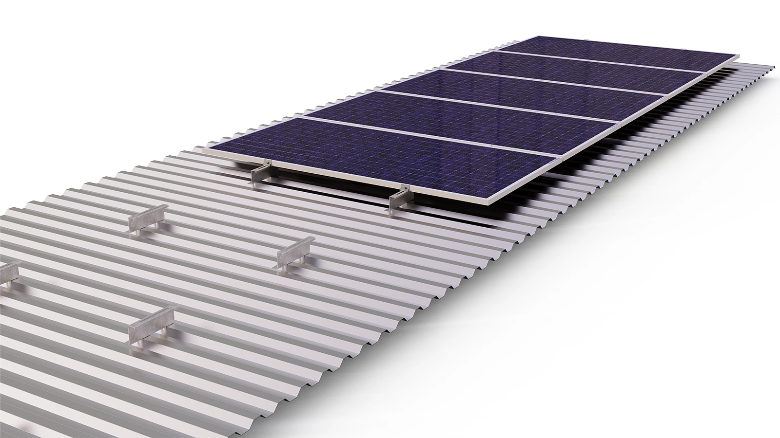 Texa solar panel base model TR B suitable for gable roof from the topview 1
