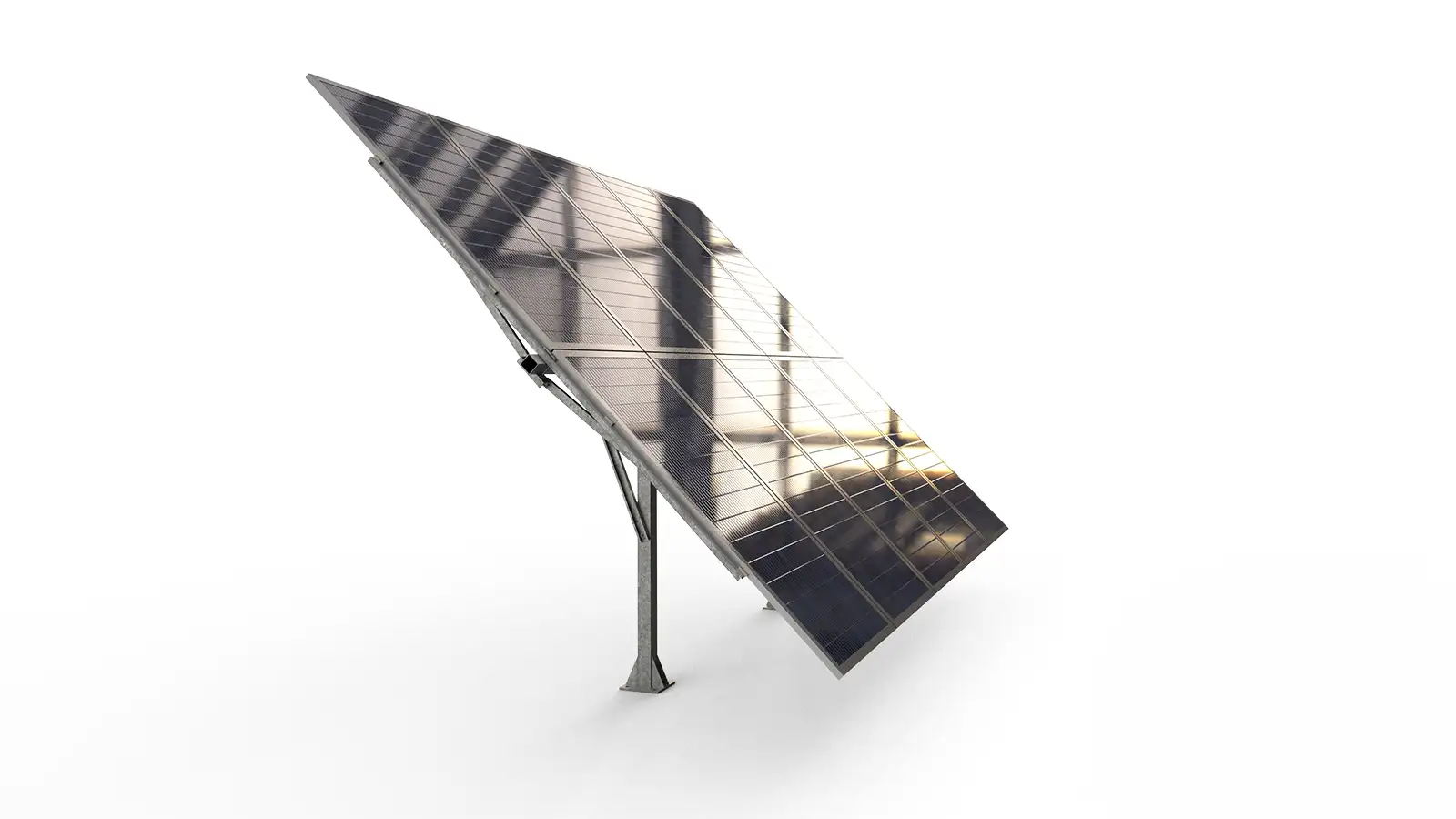 استراکچر خورشیدی دو ردیفه کوبشی مدل V2-K – سرعت، استحکام و بهرهوری بالا