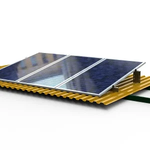 استراکچر خورشیدی سقف سوله مدل TR-F – راهکاری حرفهای برای نیروگاههای خورشیدی صنعتی