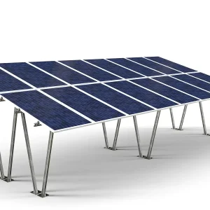 استراکچر خورشیدی دو ردیفه پارکینگی مدل V2-P – ترکیب هوشمند انرژی خورشیدی و فضای پارکینگ