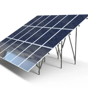 استراکچر خورشیدی سه ردیفه عمودی مدل V3 – بیشترین بهرهوری در کمترین فضا